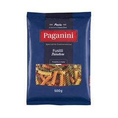 Macarrão Italiano Fusilli Tricolore Paganini 500g