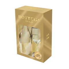 Kit Bottega Gold Prosecco DOC 750ml com Taça de Acrílico